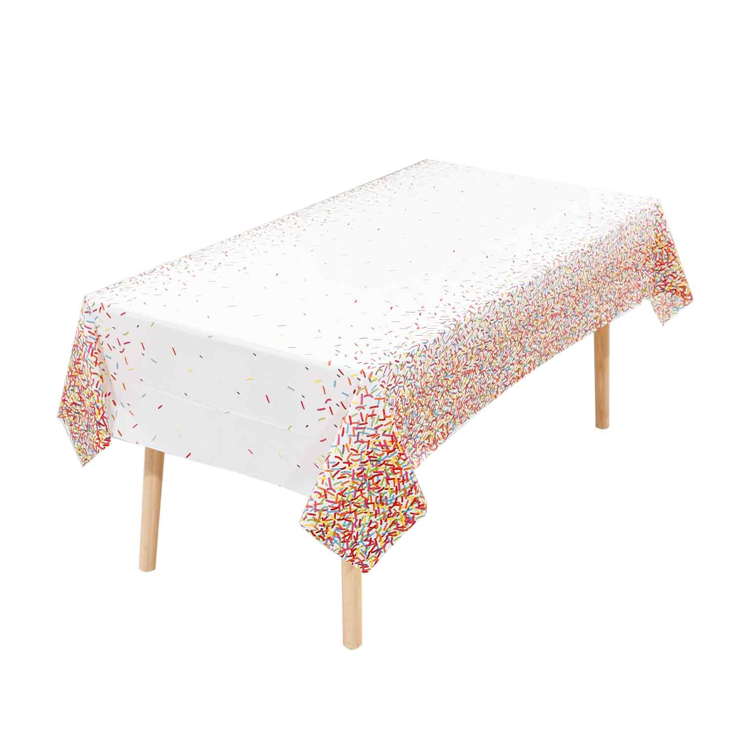 Wholesale White candy table plastic cloth Manufacturer