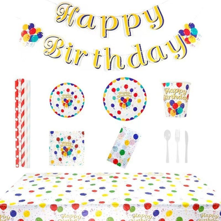 Birthday Balloon Party Set