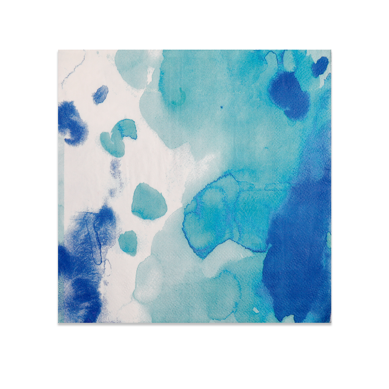 Wholesale Coastal watercolor wash napkins Manufacturer