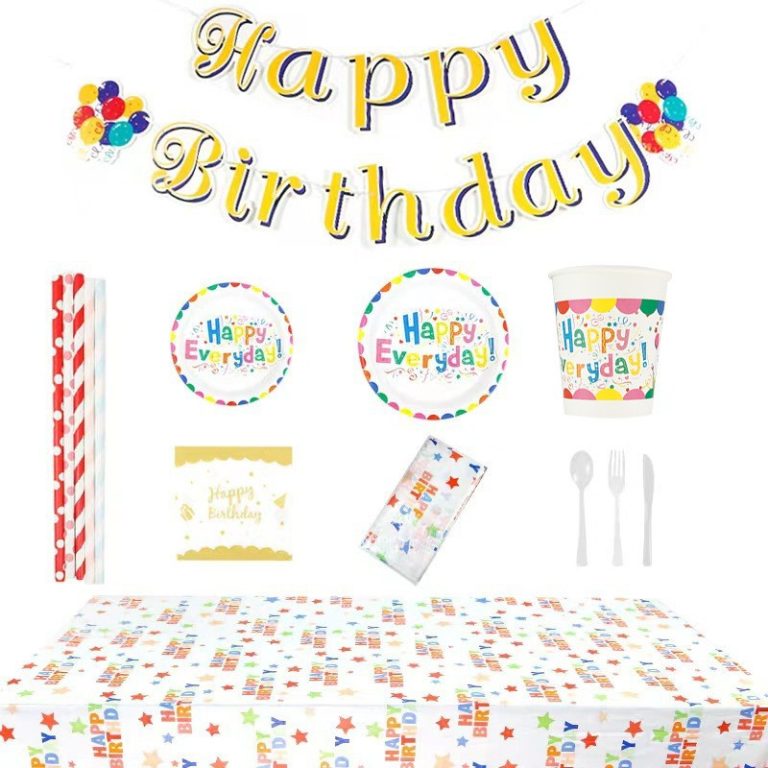 Happy Birthday Party Set
