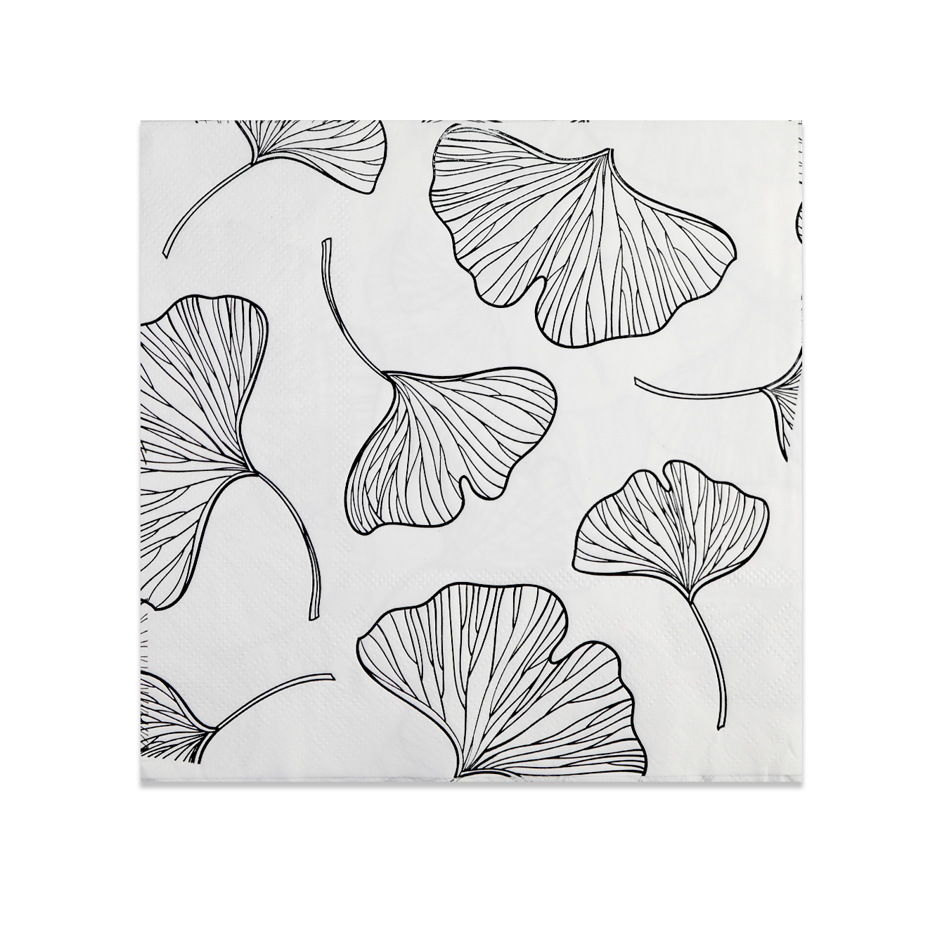 Wholesale Minimalist Ginkgo Napkins Manufacturer