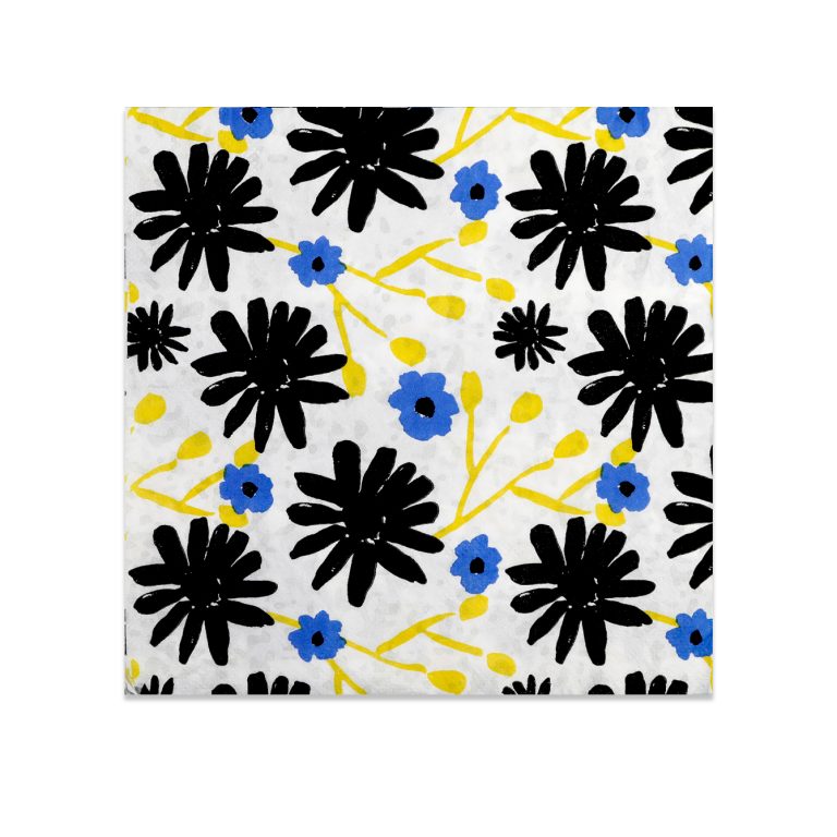 Modern Floral Napkins