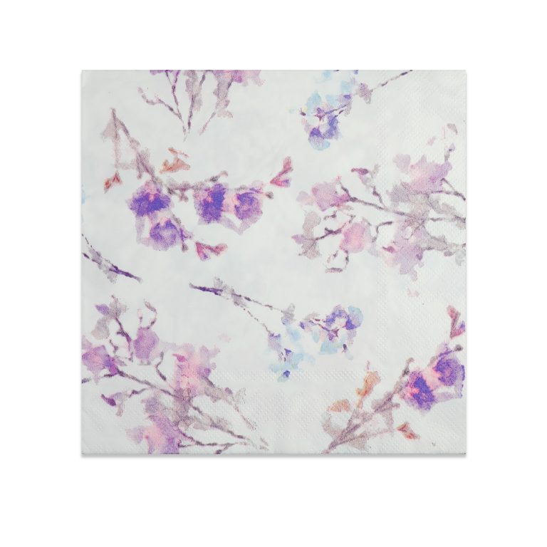 Watercolor Floral Napkins