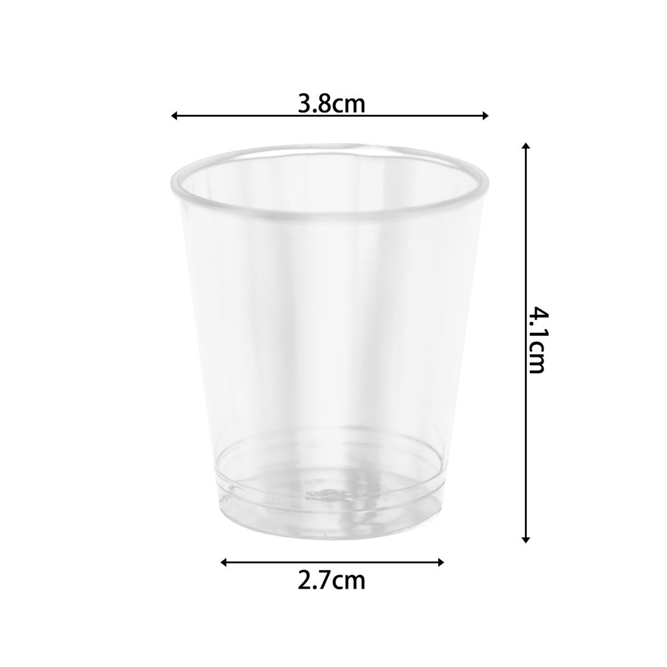 Wholesale 1 oz Clear Plastic Shot Cups Manufacturer