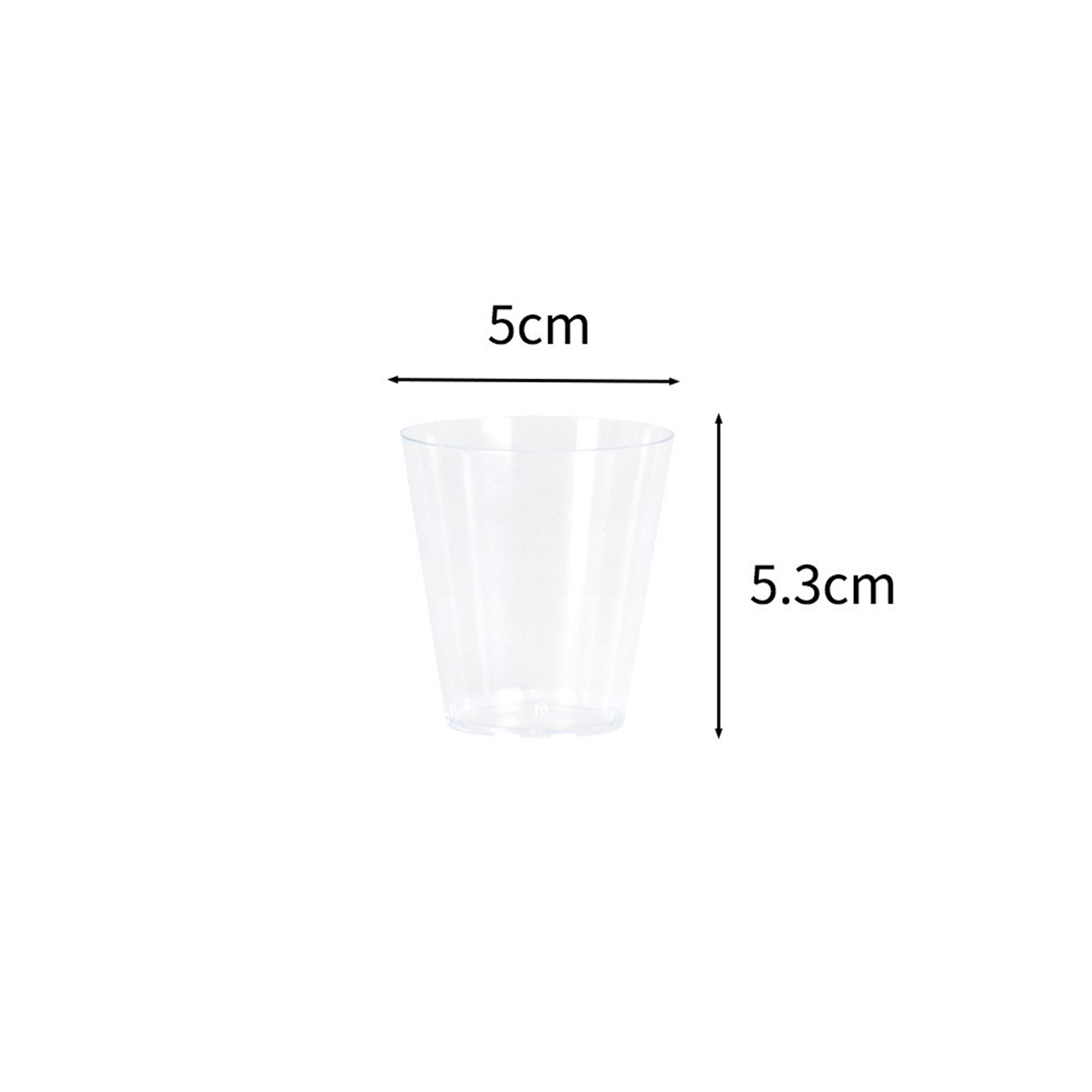 Wholesale 2 oz Clear Plastic Shot Glasses Manufacturer