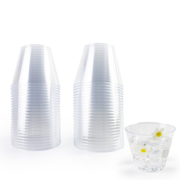 9 oz Clear Plastic Cups Plastic Disposable Cups