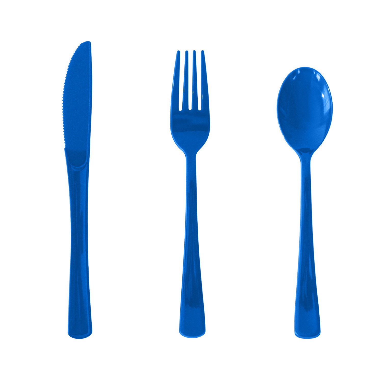 Wholesale Blue Plastic knife and fork and spoon Manufacturer