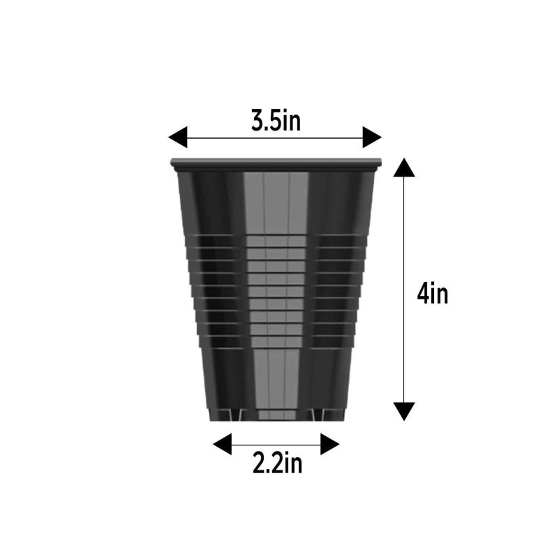 Classic Black beerpong cups