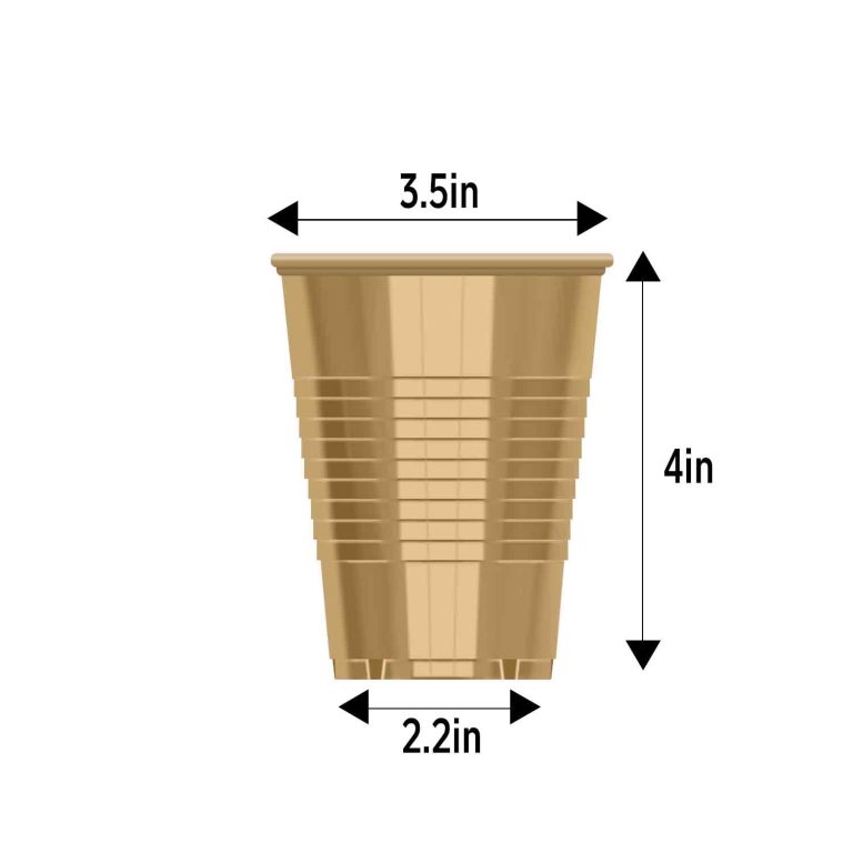 Classic Gold beerpong cups