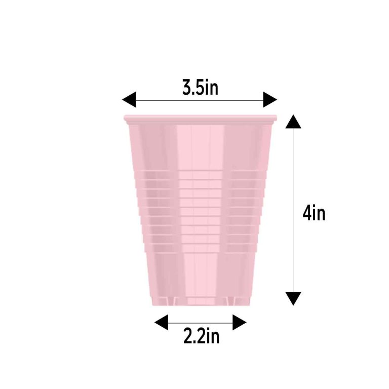 Classic Pink beerpong cups