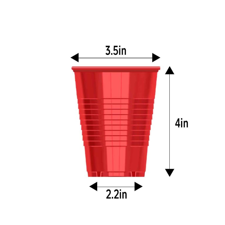 Classic Red beerpong cups