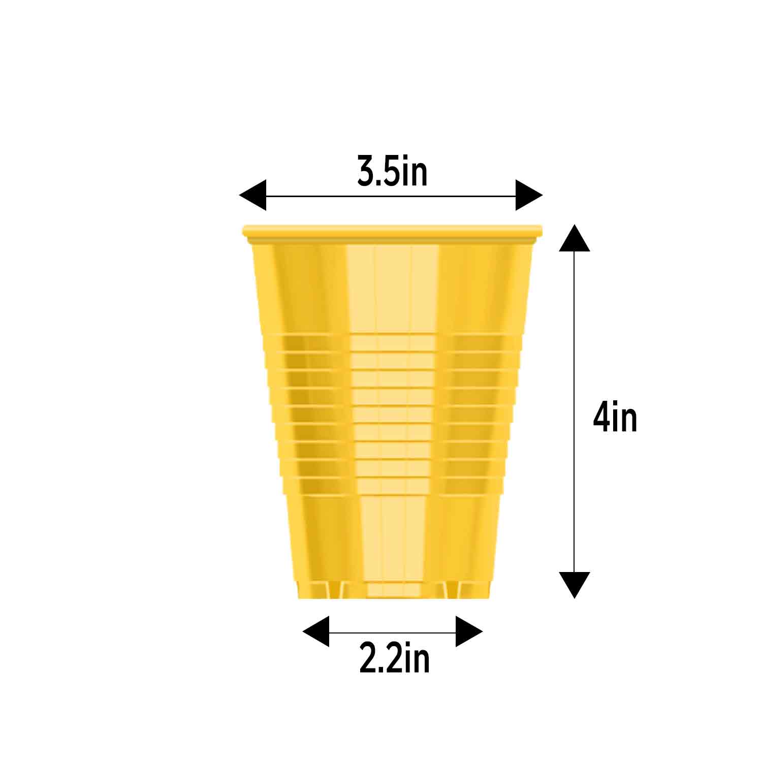 Wholesale Classic Yellow beerpong cups Manufacturer