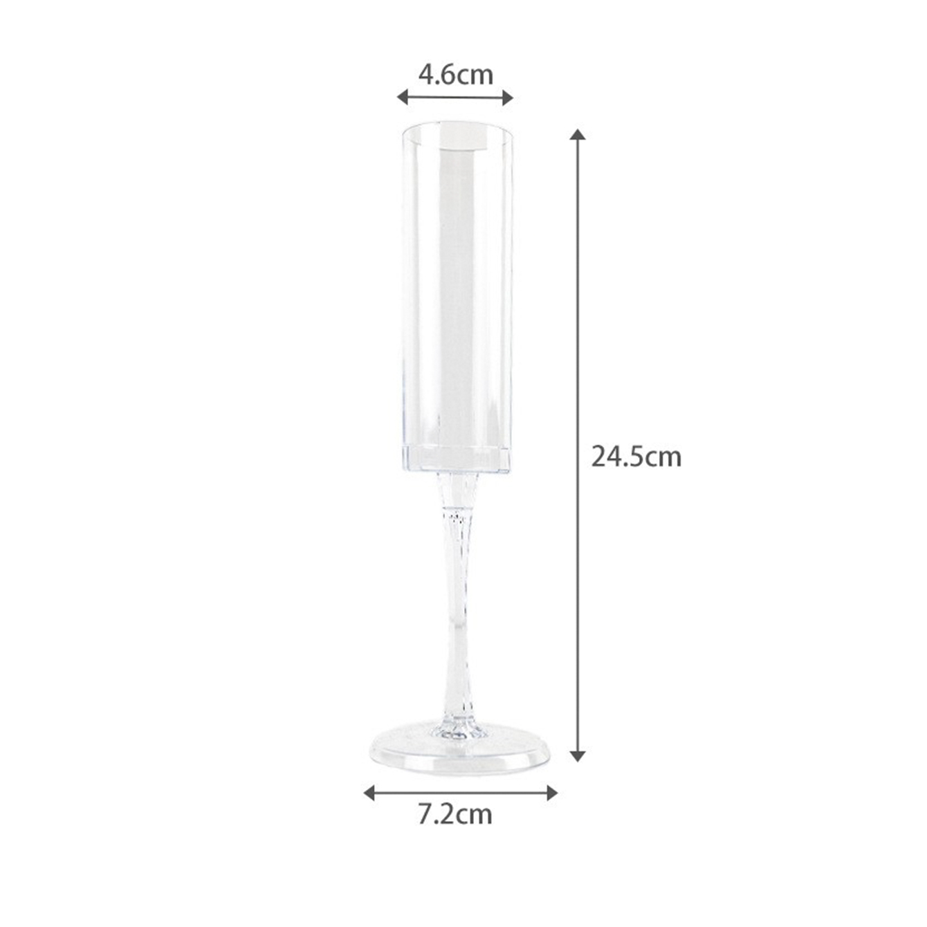 Wholesale Clear Plastic Champagne Glasses Manufacturer