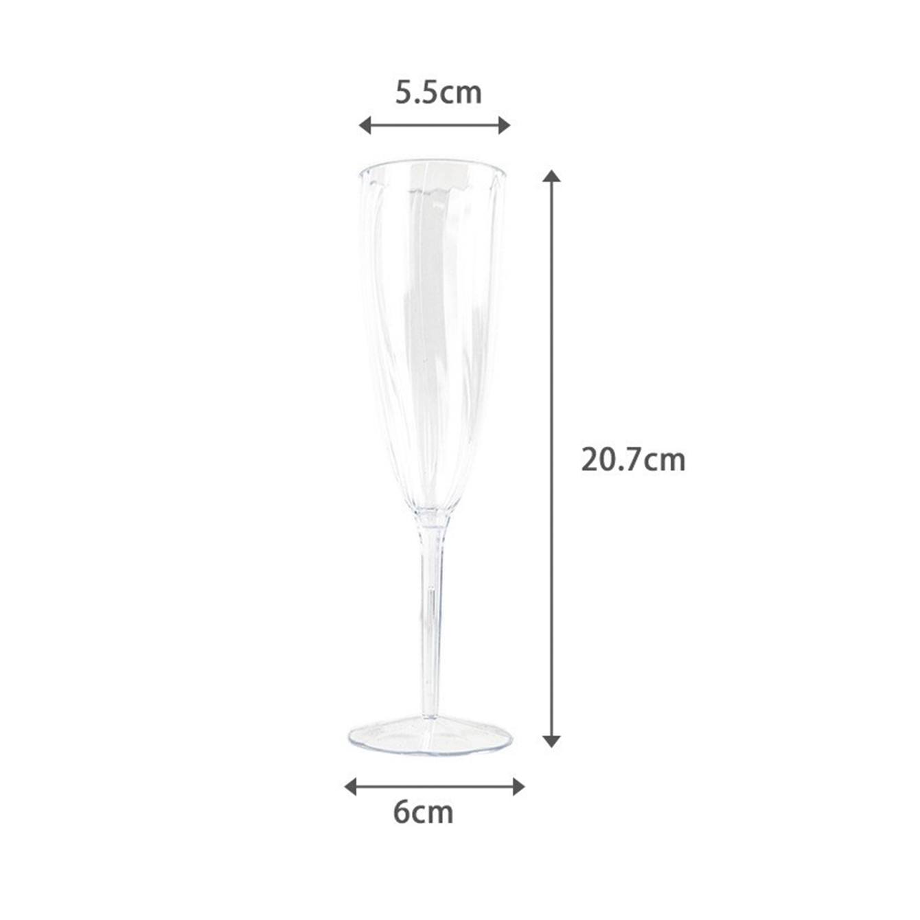 Wholesale Plastic Champagne Flutes Manufacturer