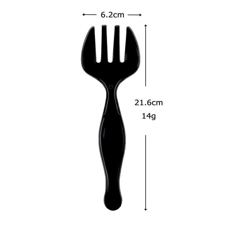Black Serving Forks