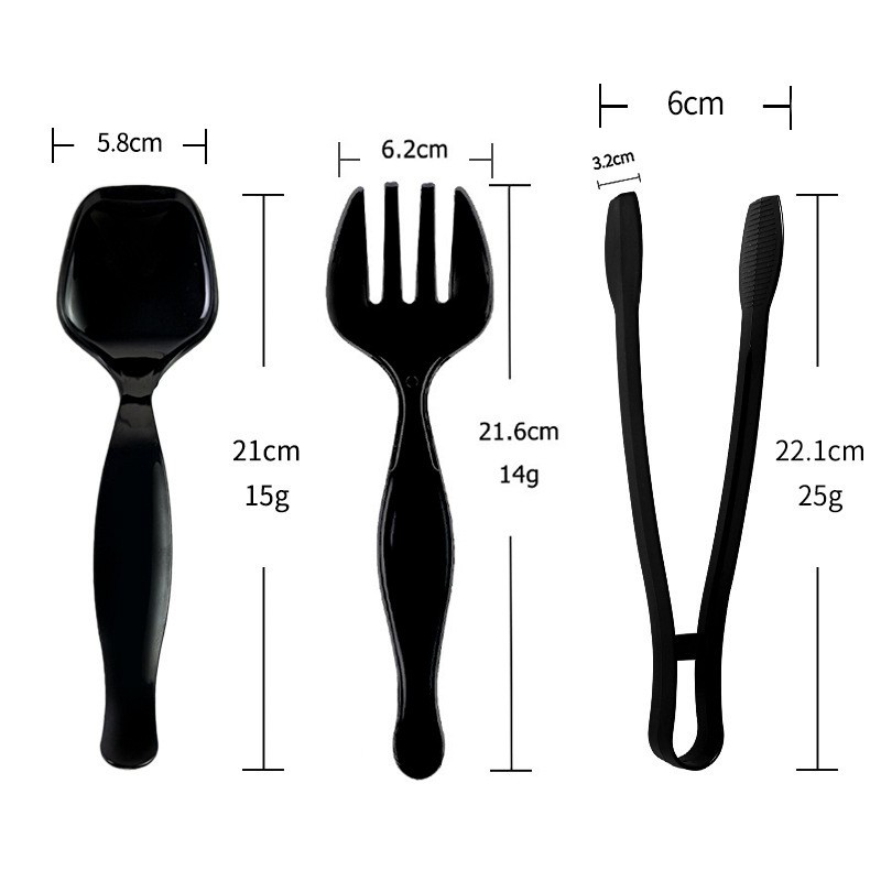 Wholesale Disposable Plastic Serving Utensils Set Manufacturer